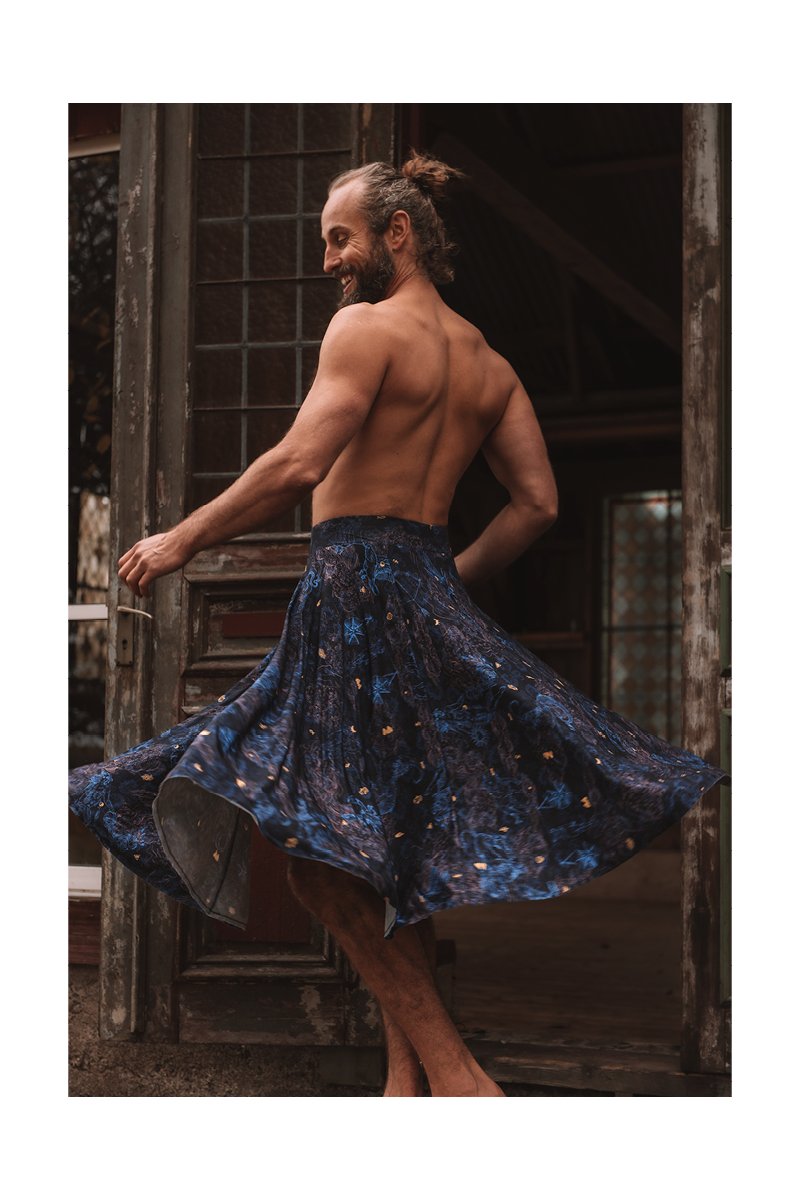 PRIMA BALLERINA print wish you luck night blue