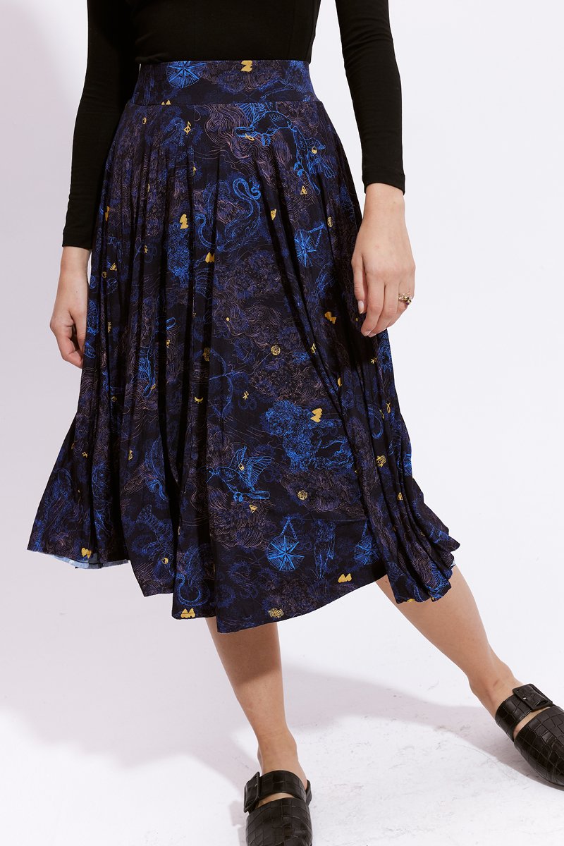 PRIMA BALLERINA print wish you luck night blue