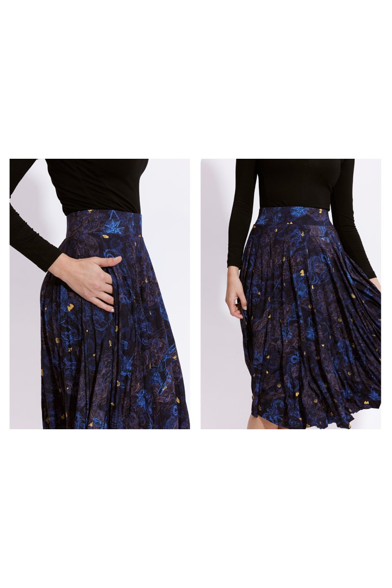 PRIMA BALLERINA print wish you luck night blue