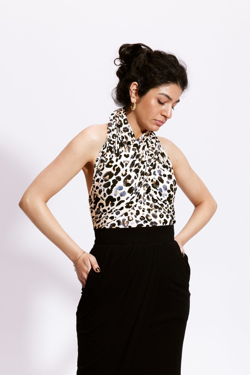 ETERNITY TOP leopard print