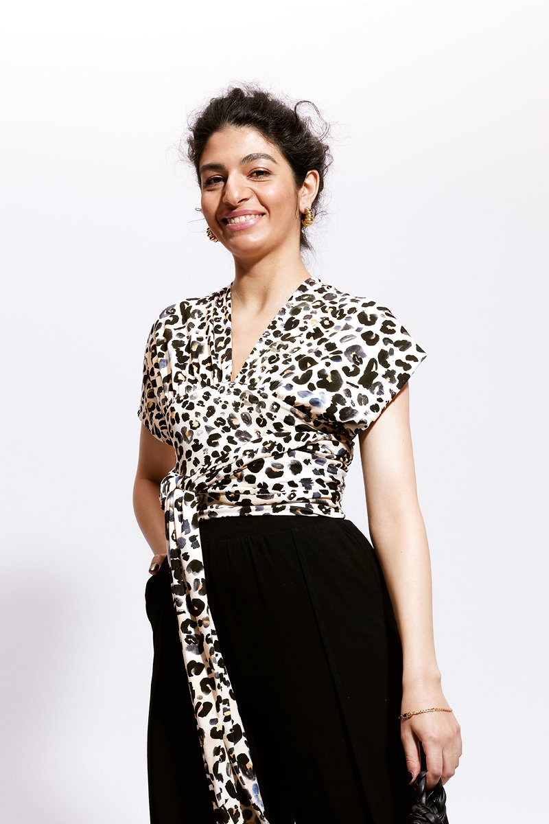 ETERNITY TOP leopard print
