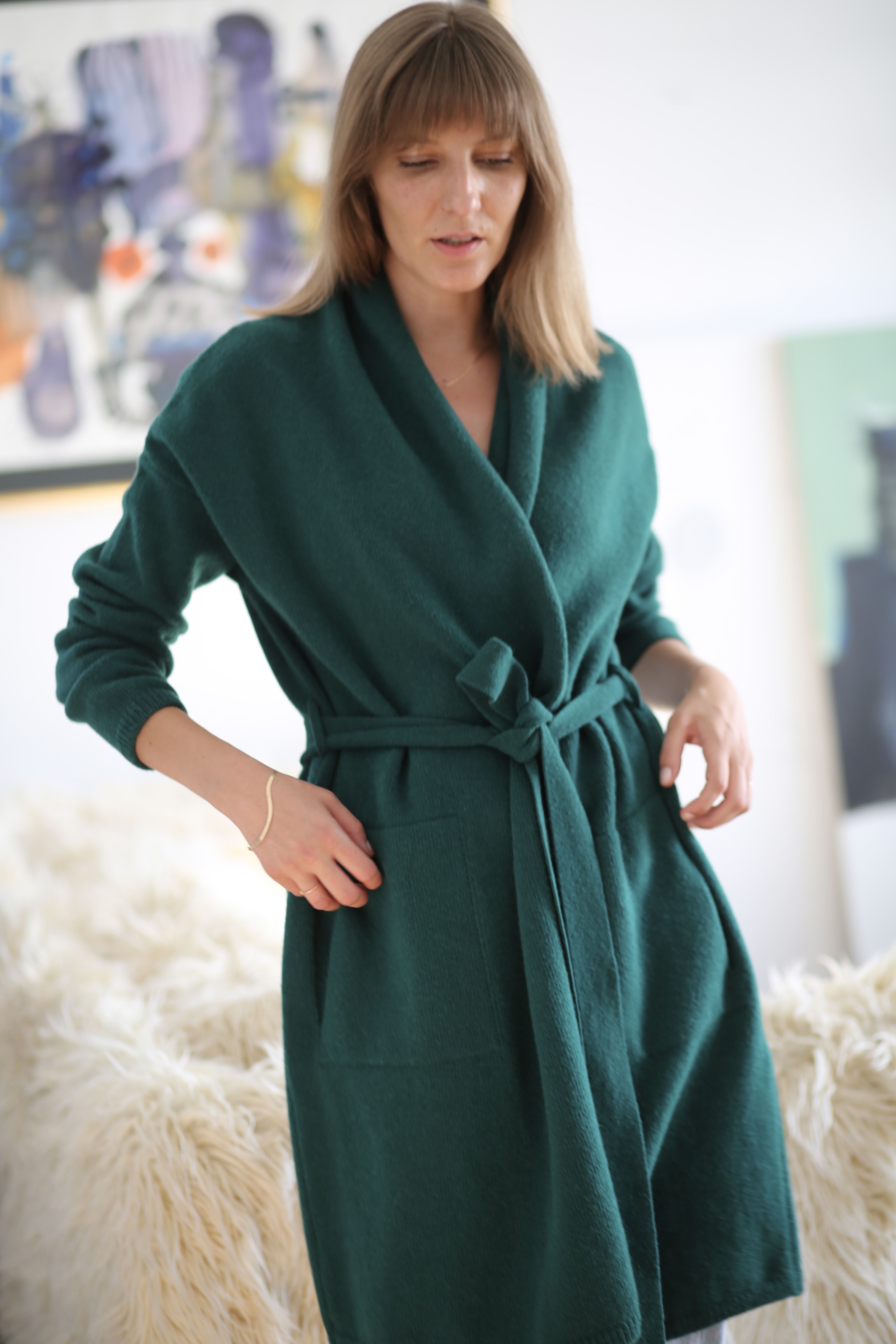 ANNA WINTER dark green