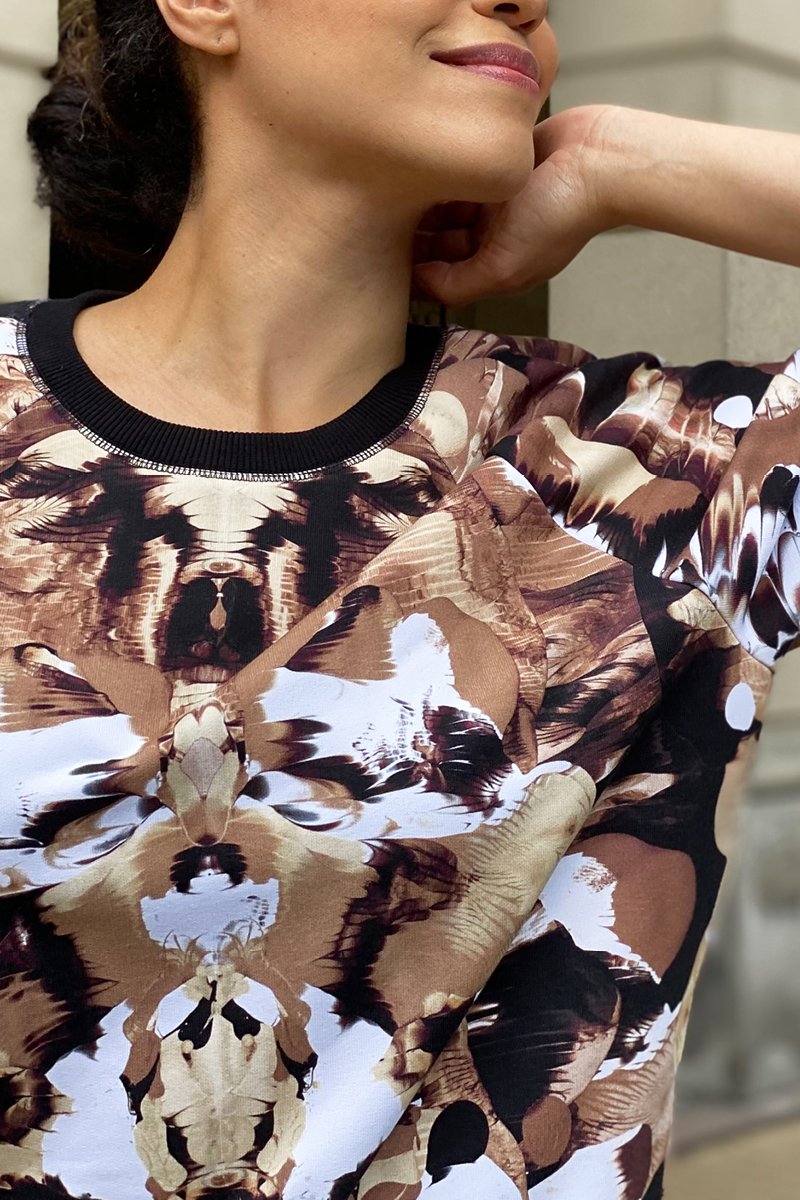 LUCY IN THE SKY print Rorschach pustynia