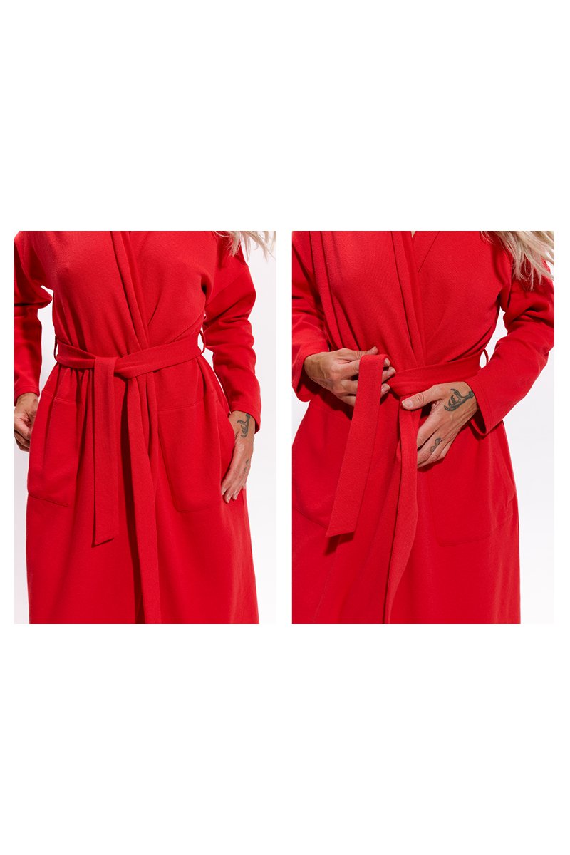 ANNA DRESS rosso