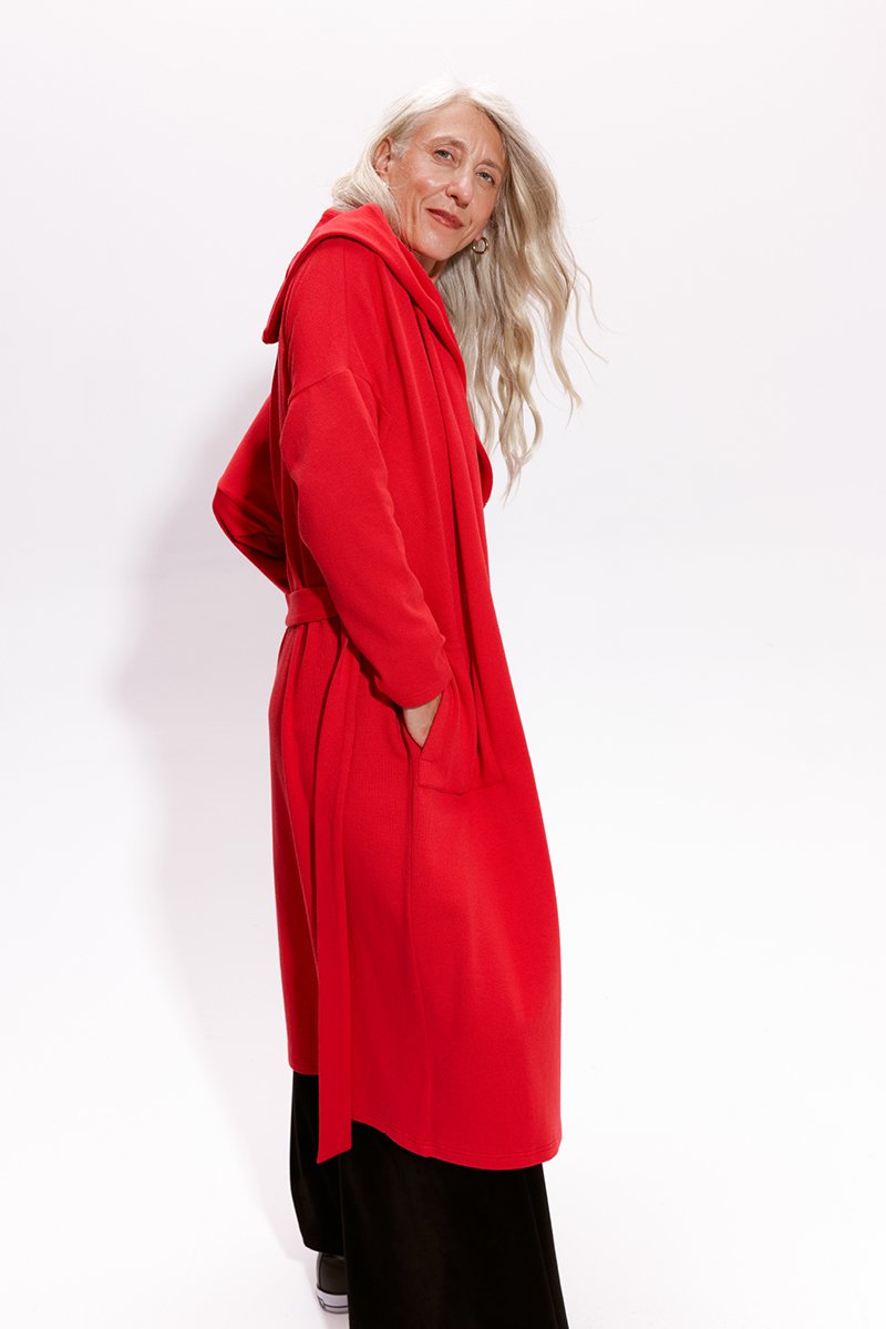ANNA DRESS rosso