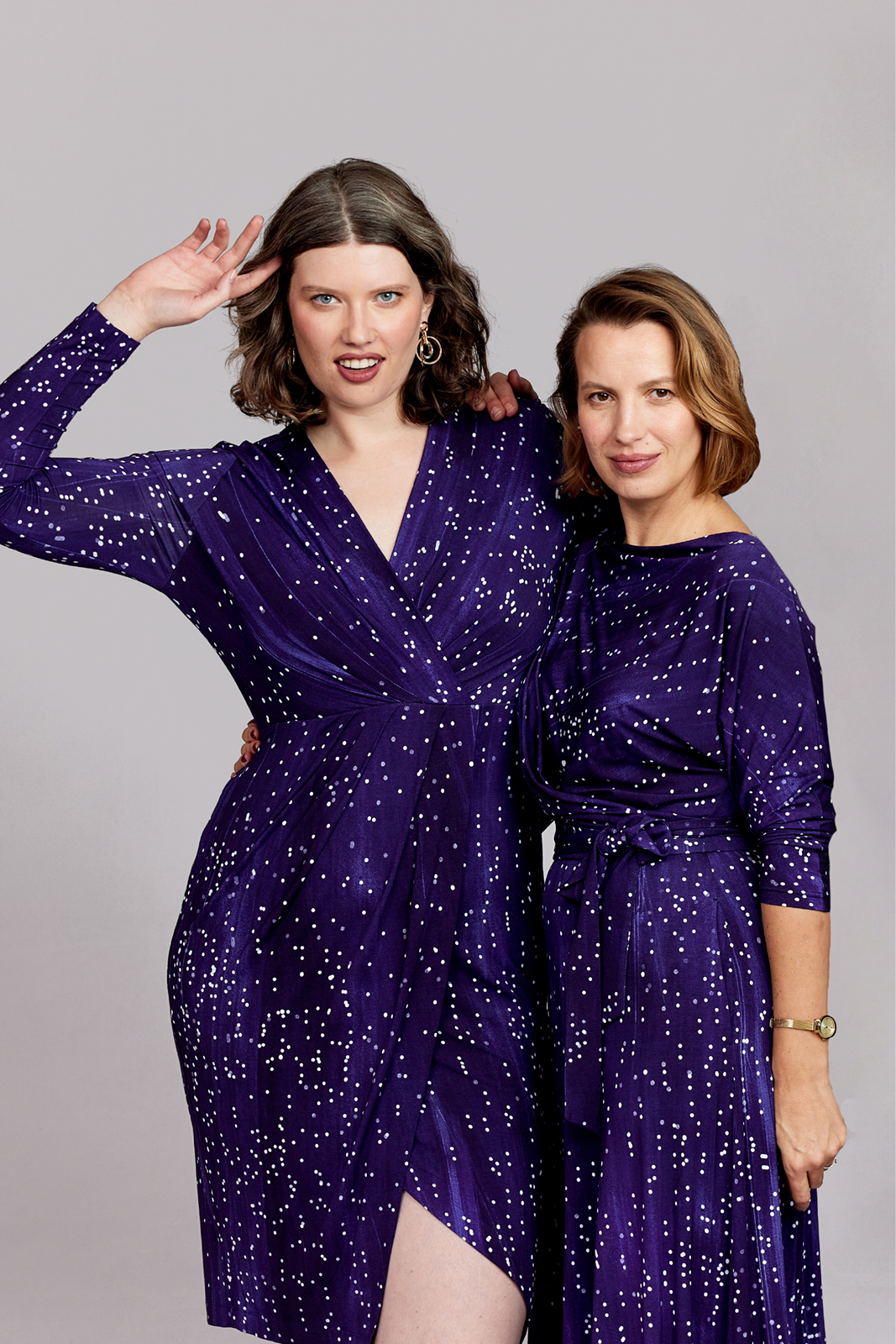 ŻYCIE TO SCENA print snow dots