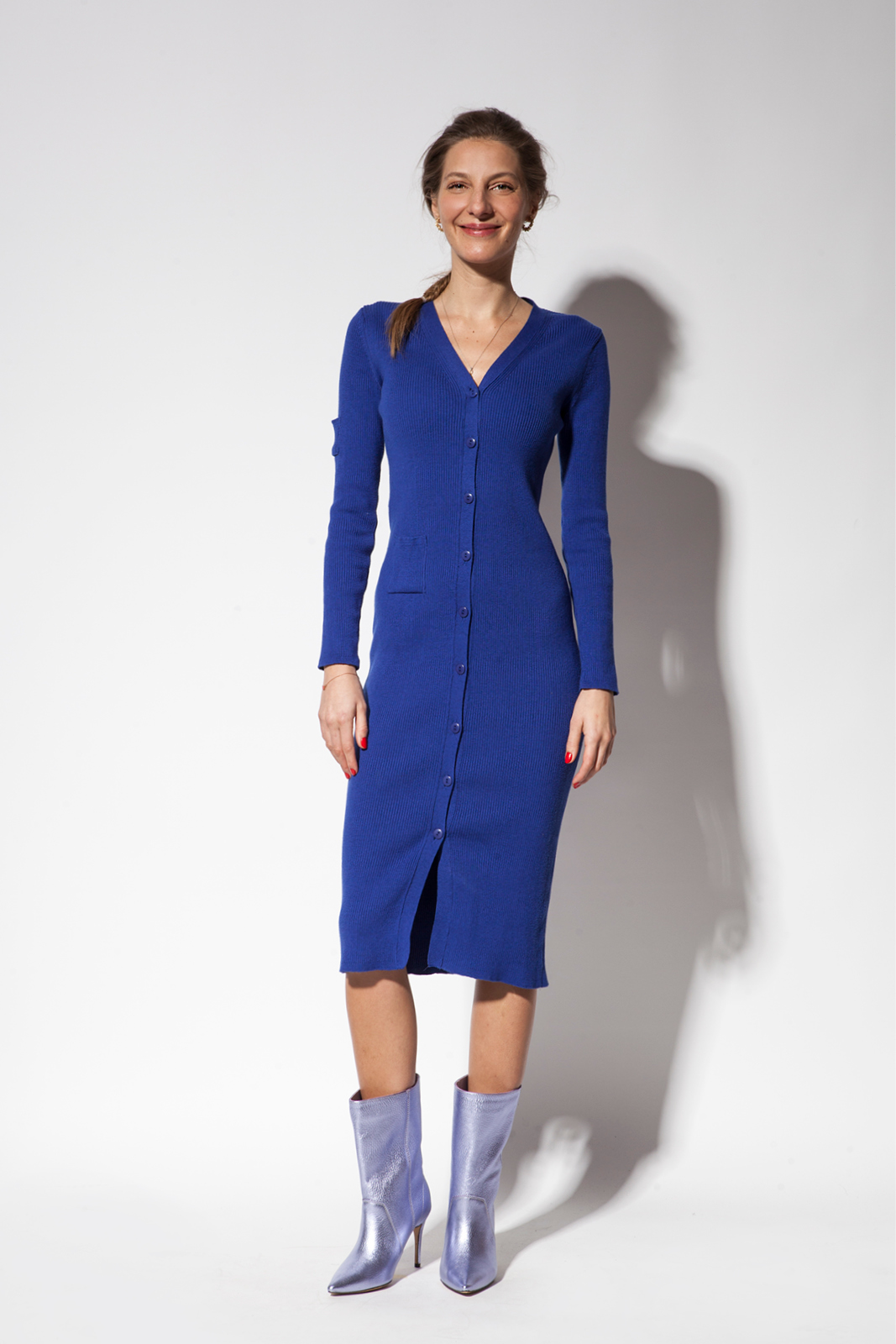ITUTU DRESS art blue