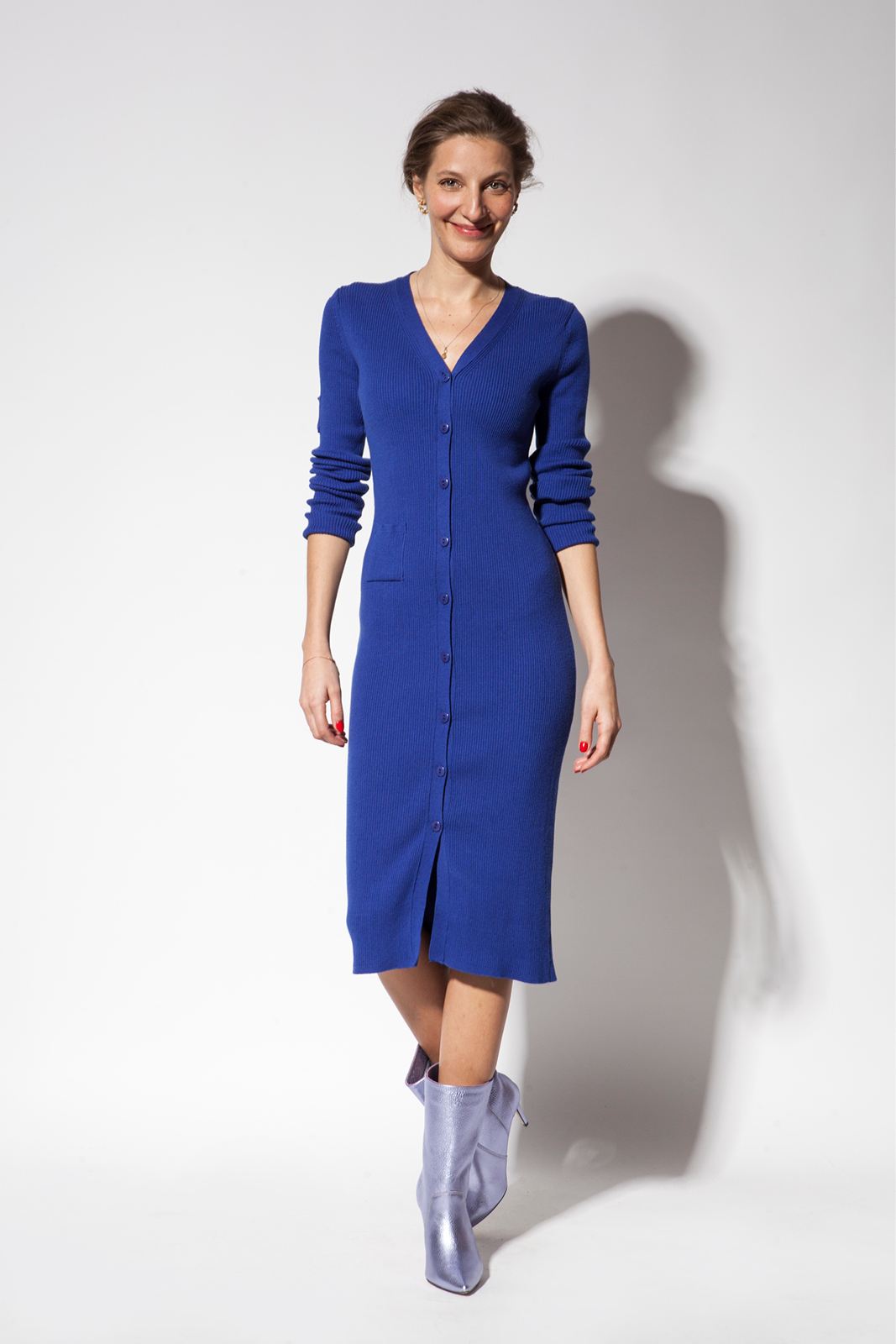 ITUTU DRESS art blue