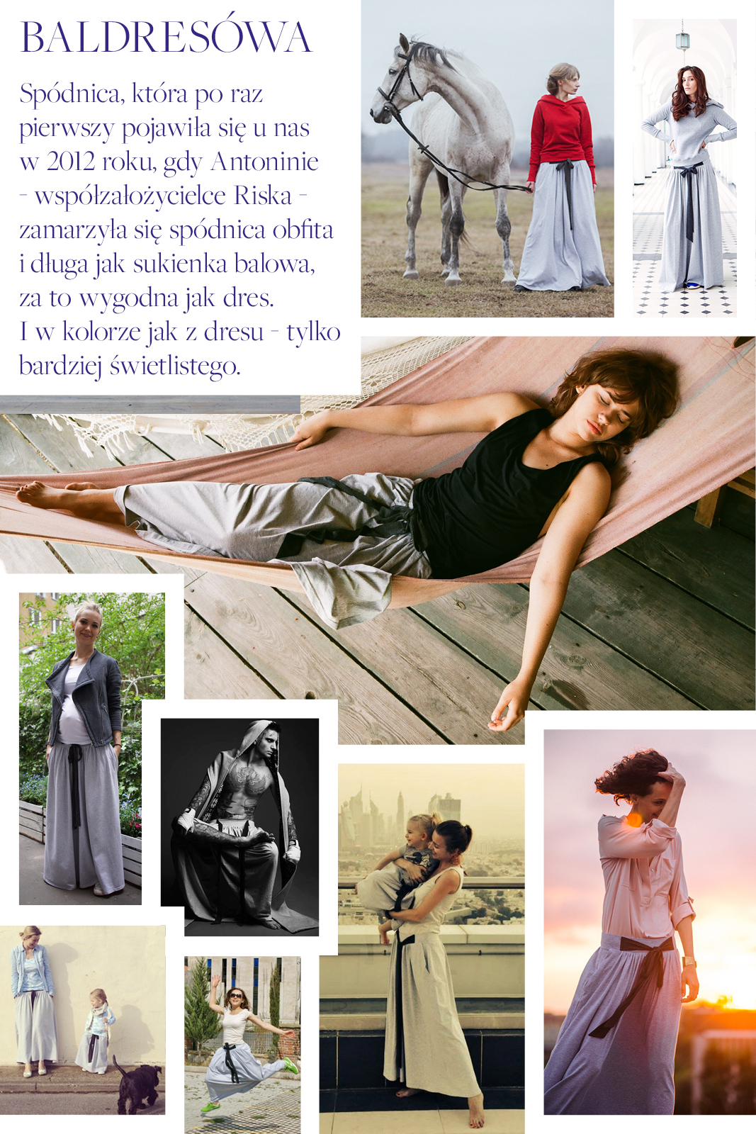 BALDRESÓWA gray melange