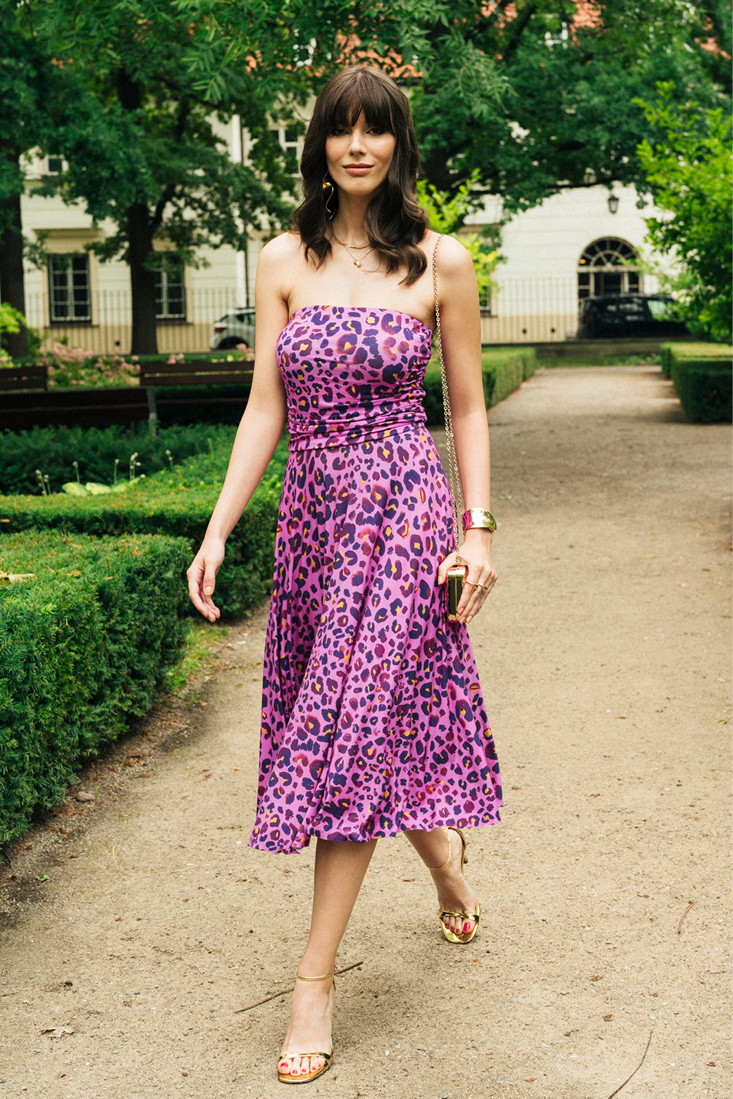 CAPRI pink panther print