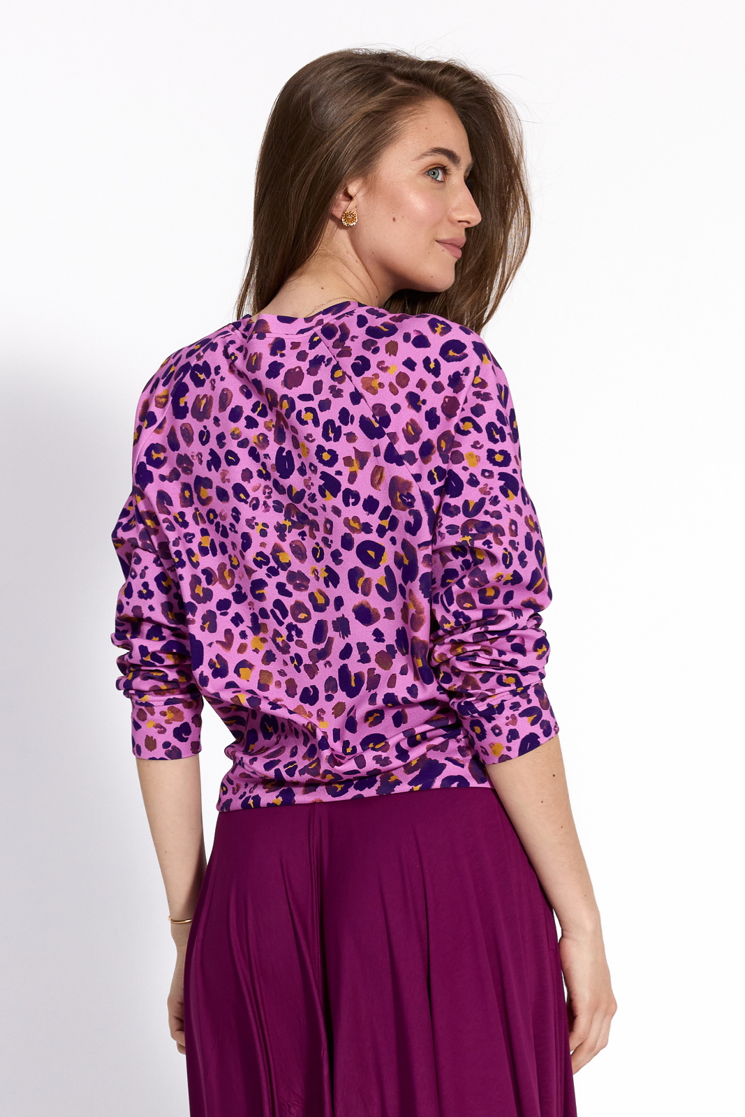 LUCY IN THE SKY pink panther print