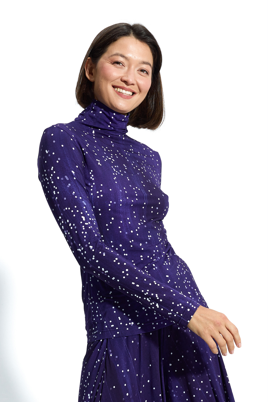 VAN GOLF print snow dots VAN GOLF print snow dots