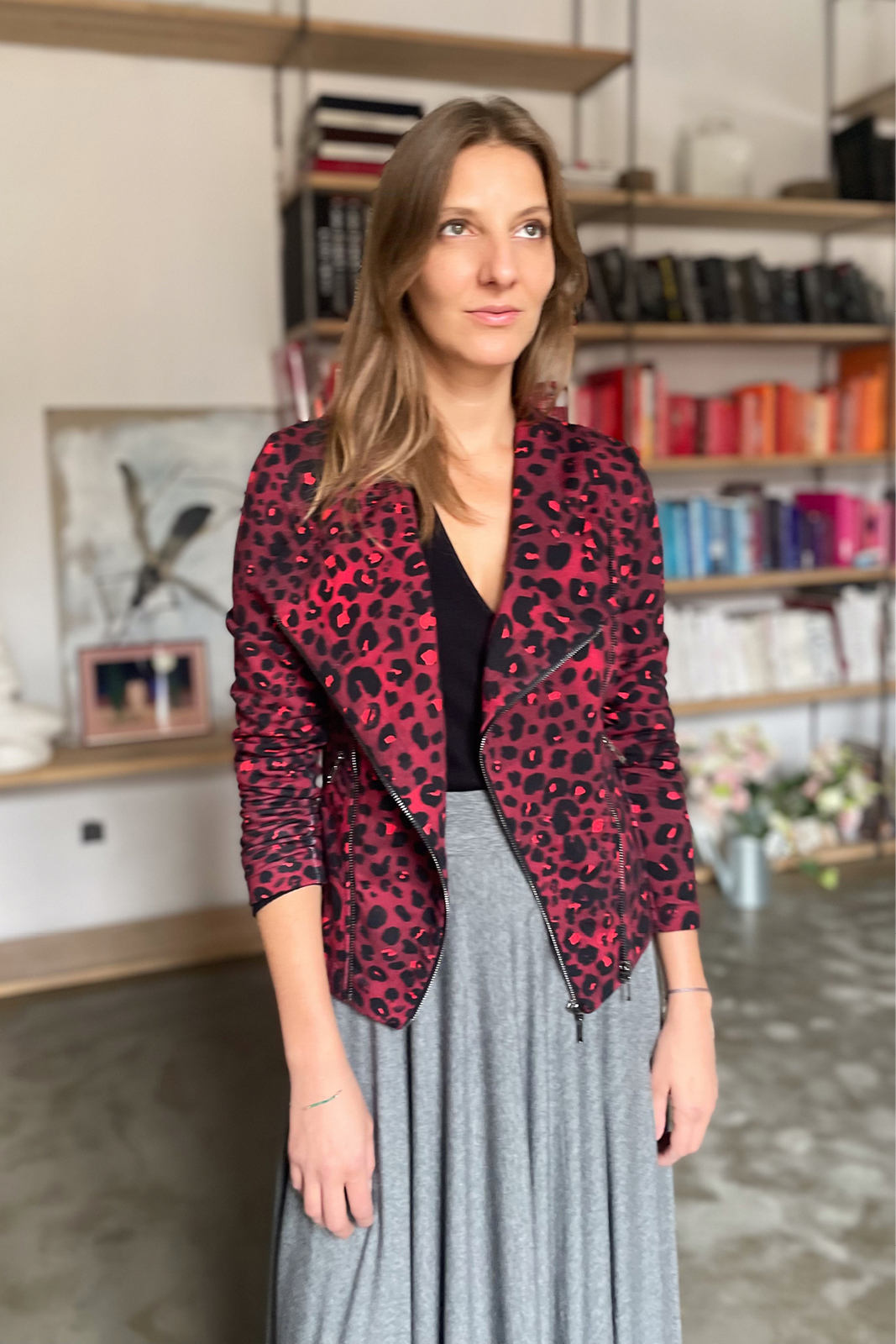 RAMONDRESKA print leo wild red
