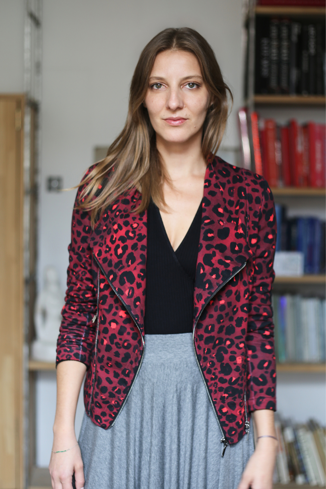 RAMONDRESKA print leo wild red