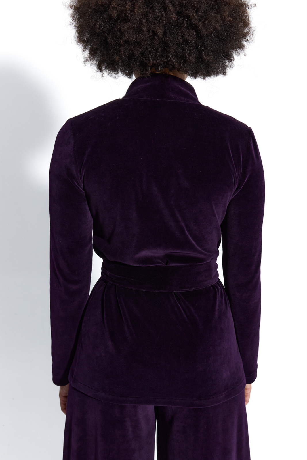 THELMA plum velvet