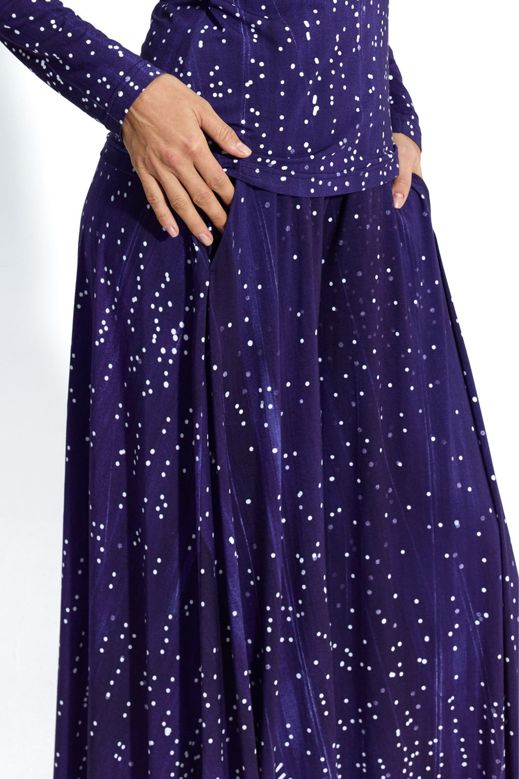 PRIMAVERAS snow dots print