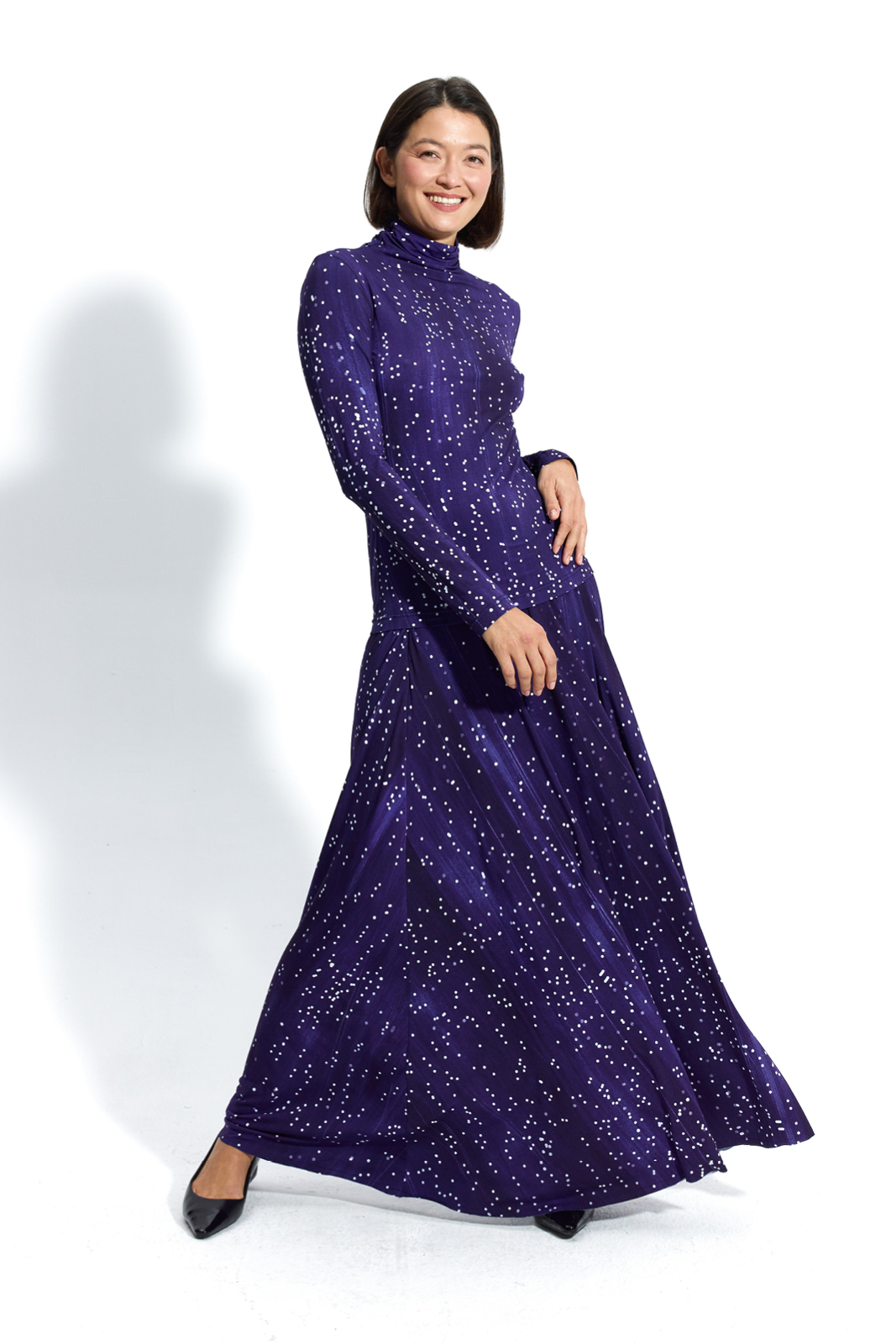 PRIMAVERAS snow dots print