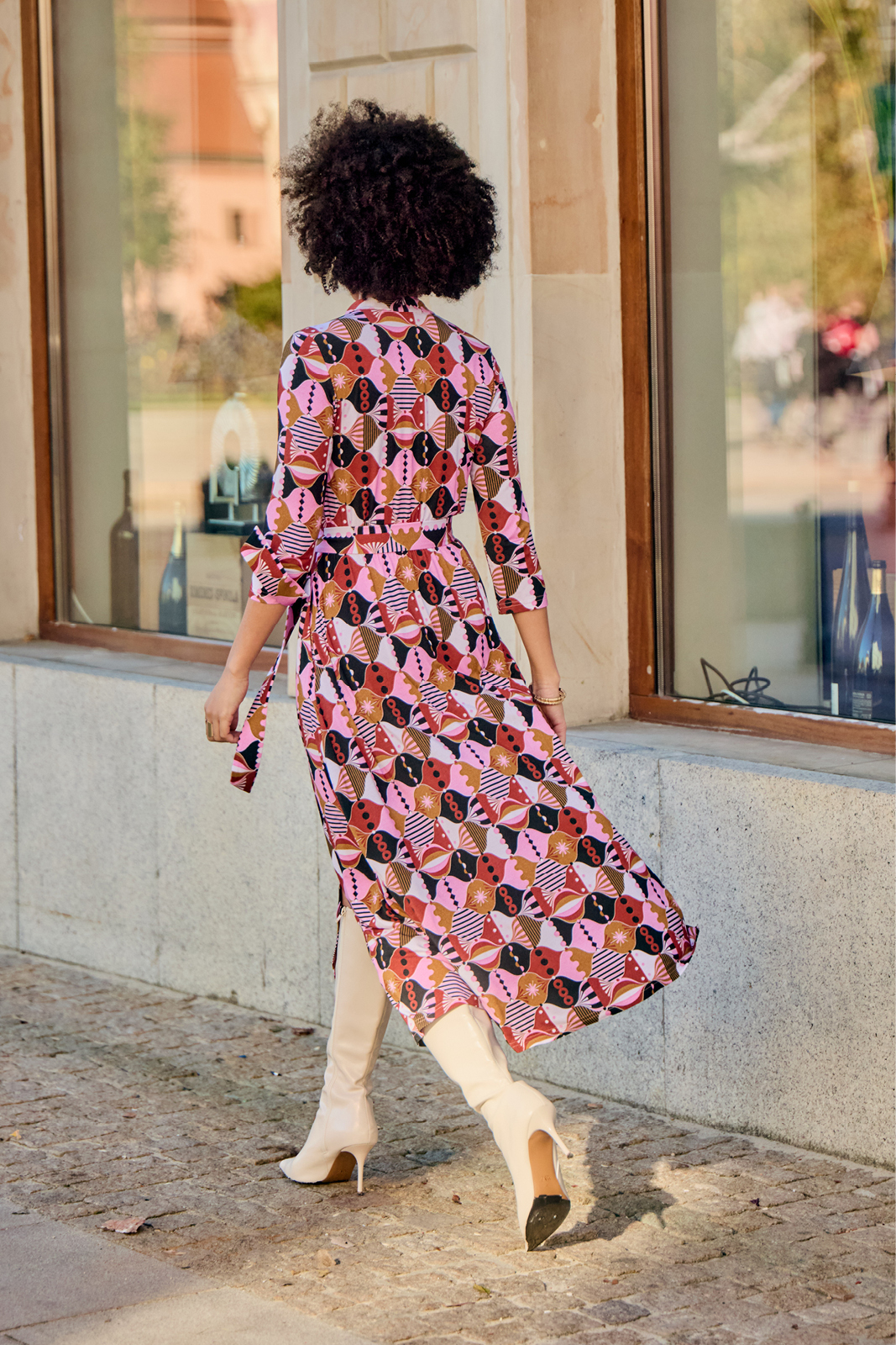LIBERTY DRESS vintage memories print