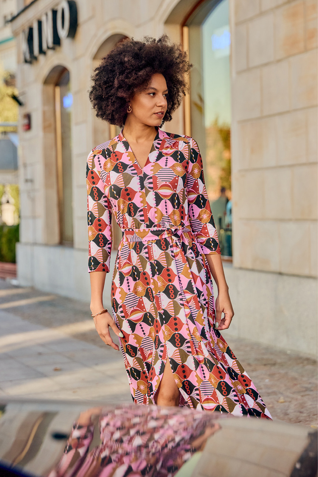 LIBERTY DRESS vintage memories print