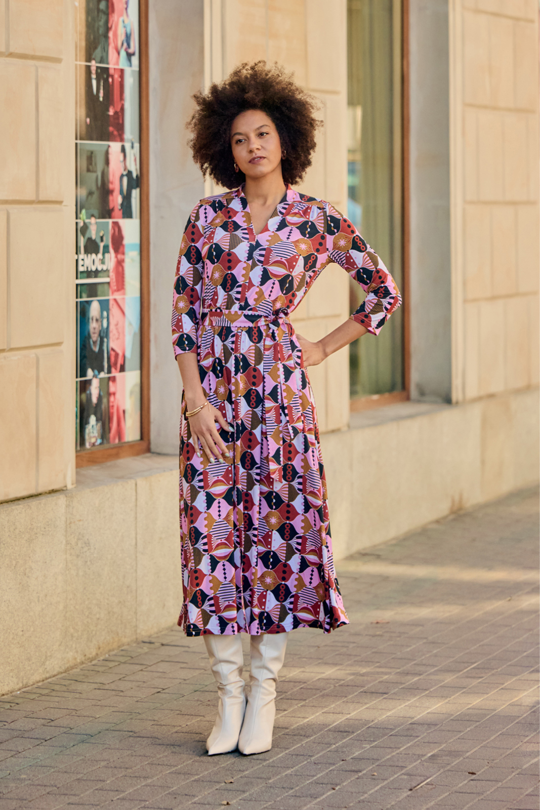 LIBERTY DRESS vintage memories print