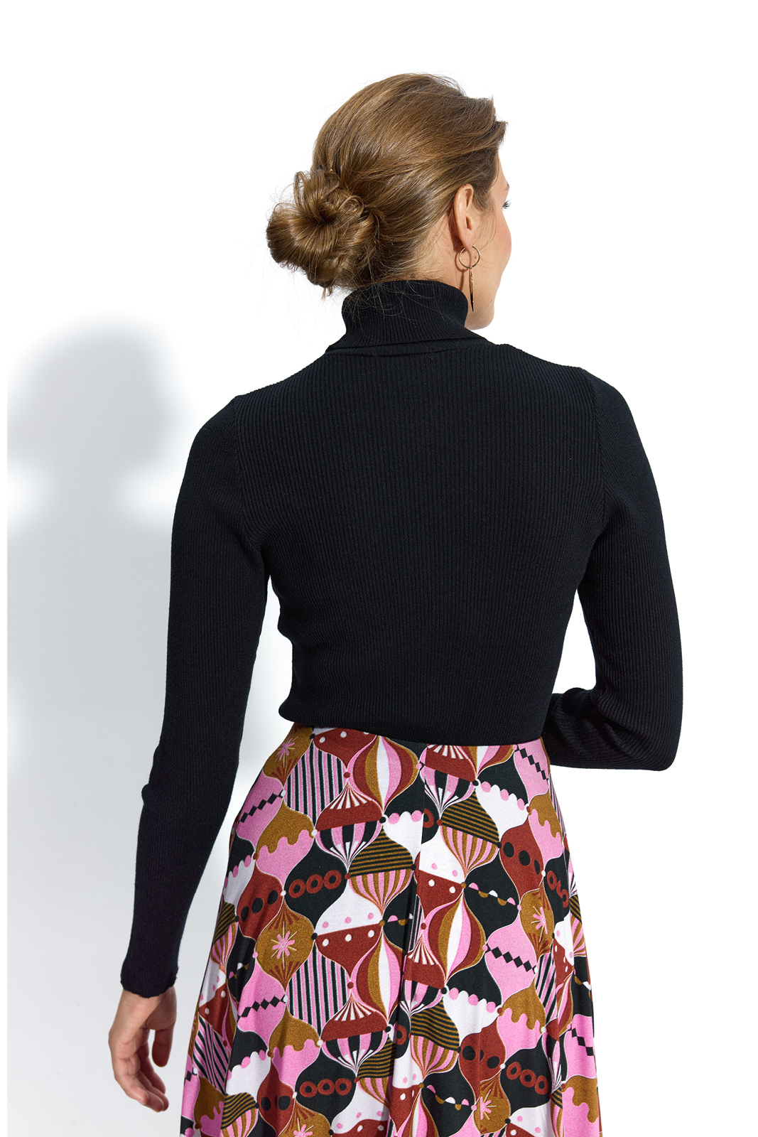 SUPER GOLF ribbed black