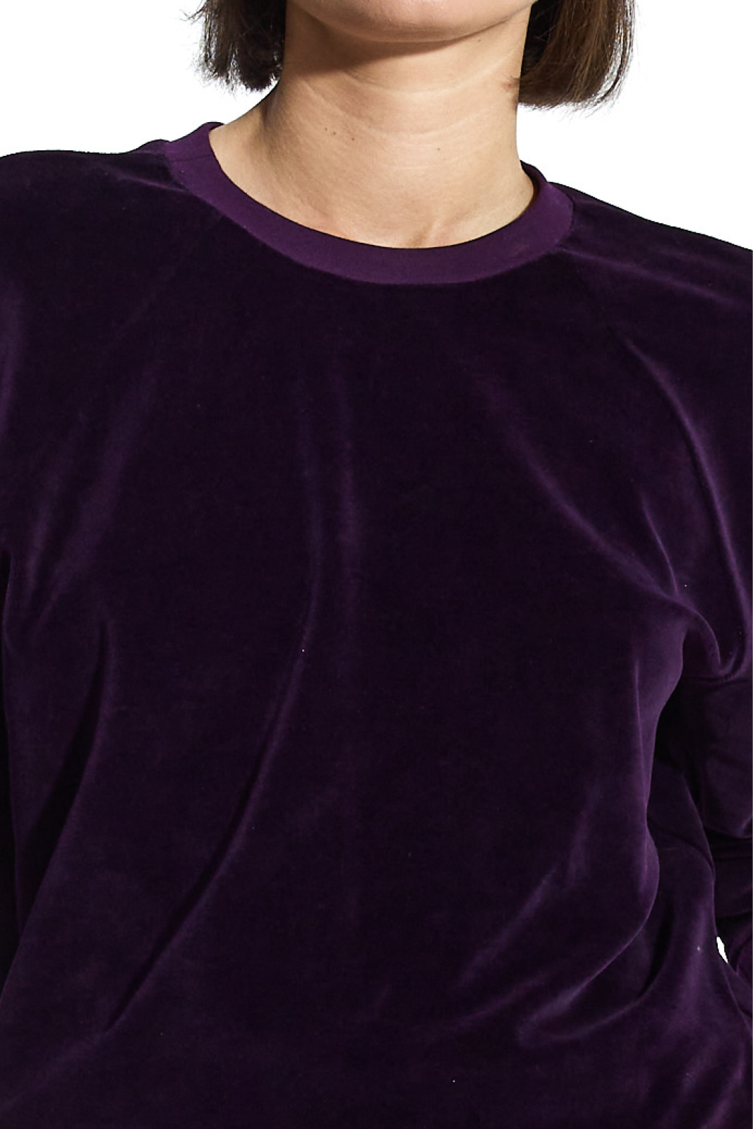 LUCY IN THE SKY plum velvet
