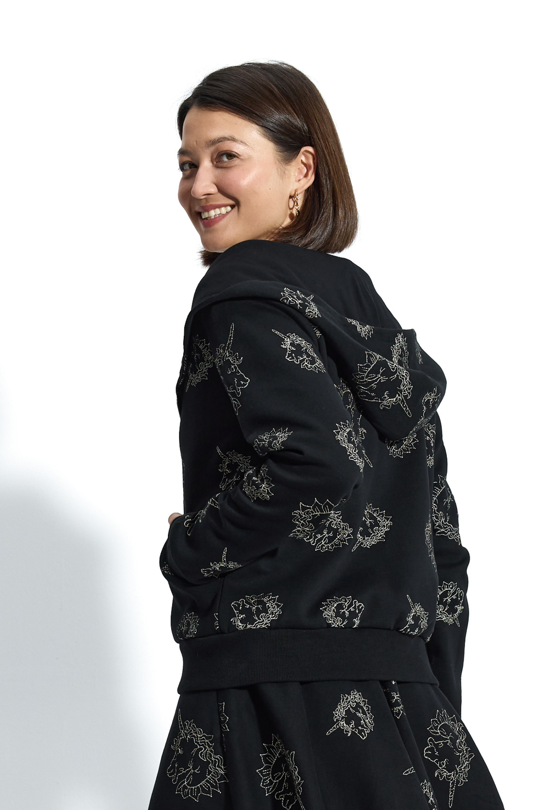 MIŚ YOU Lady with a Unicorn embroidery MIŚ YOU Lady with a Unicorn embroidery