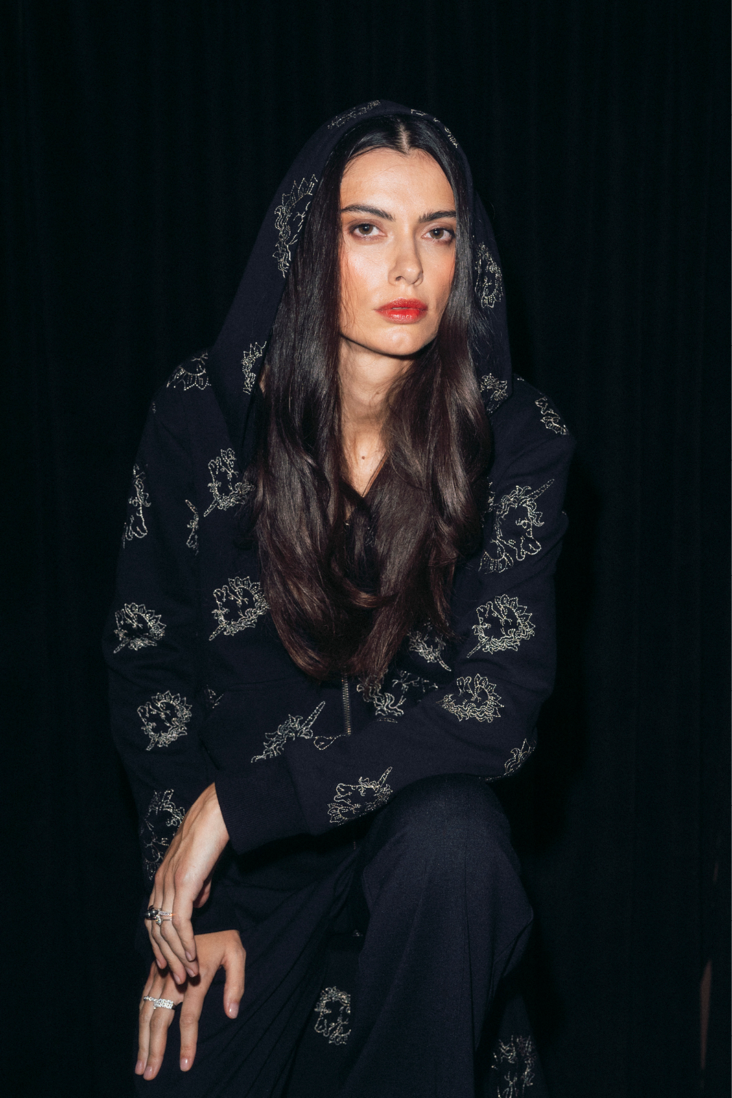 MIŚ YOU Lady with a Unicorn embroidery MIŚ YOU Lady with a Unicorn embroidery