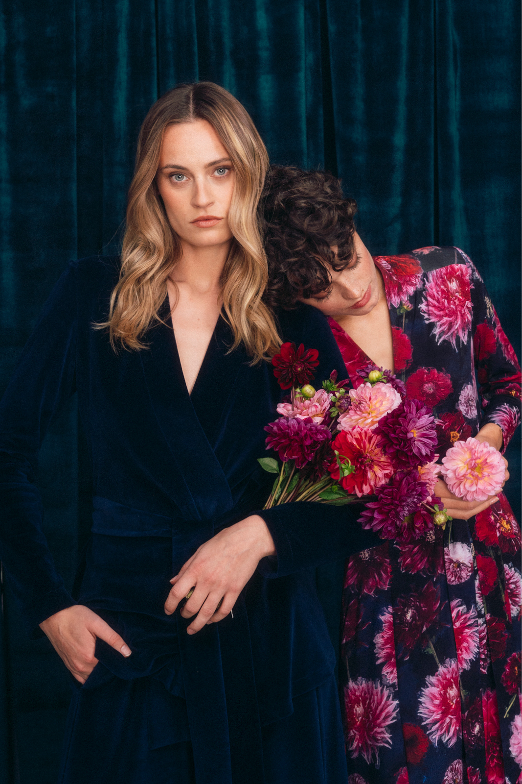 THELMA midnight welur