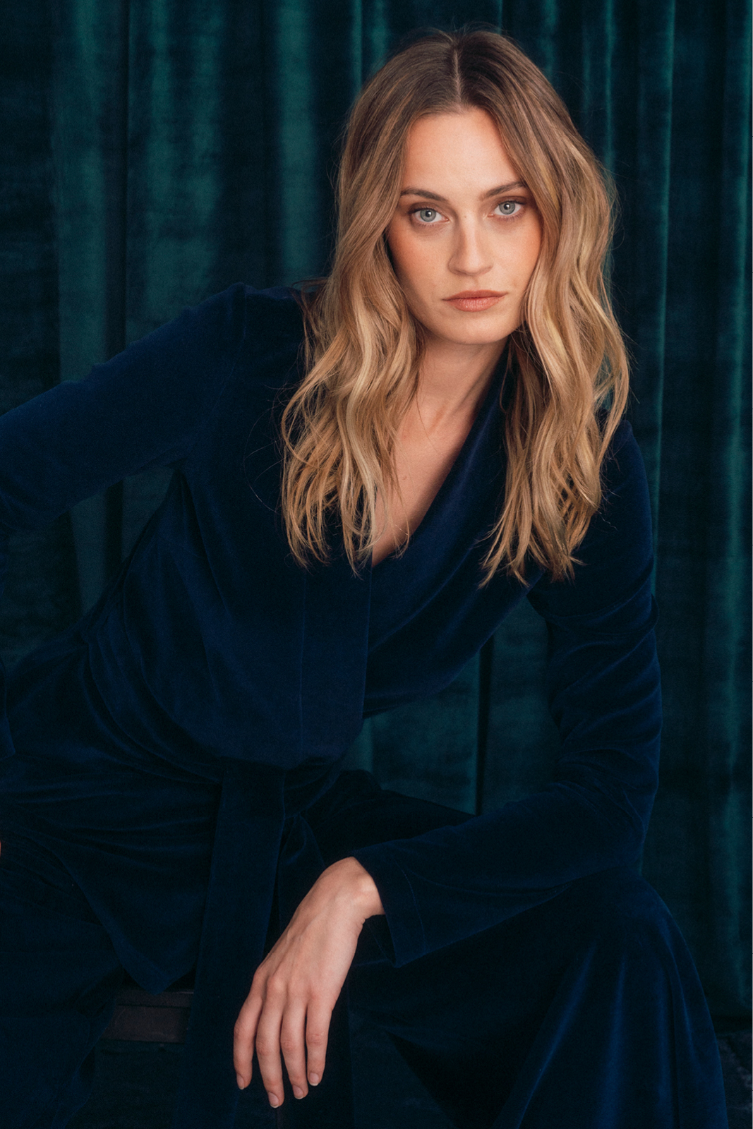 THELMA midnight welur