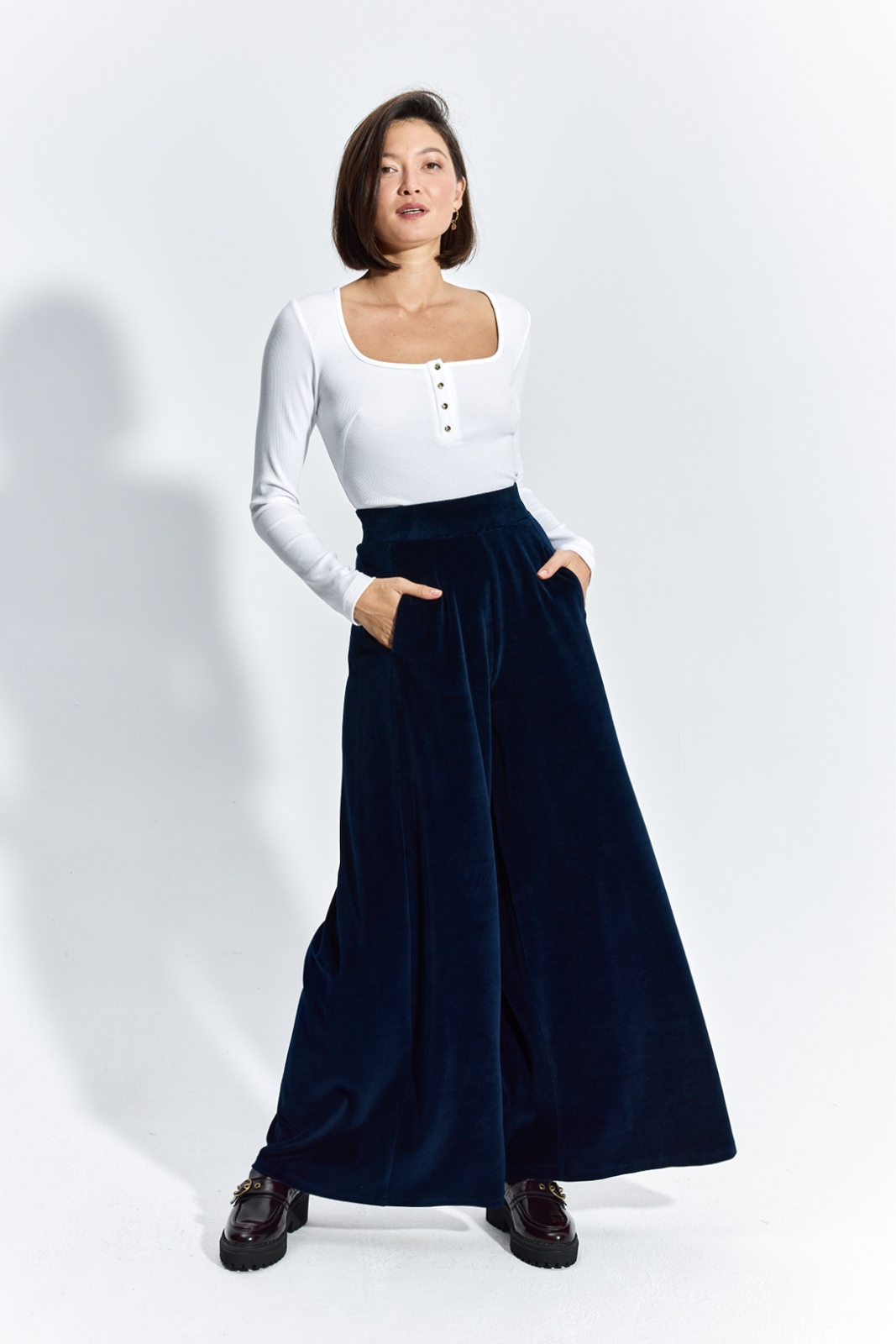 LOUISE midnight welur