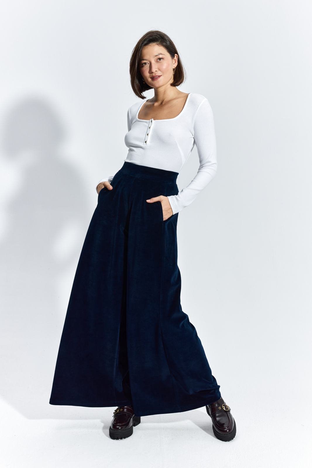 LOUISE midnight welur