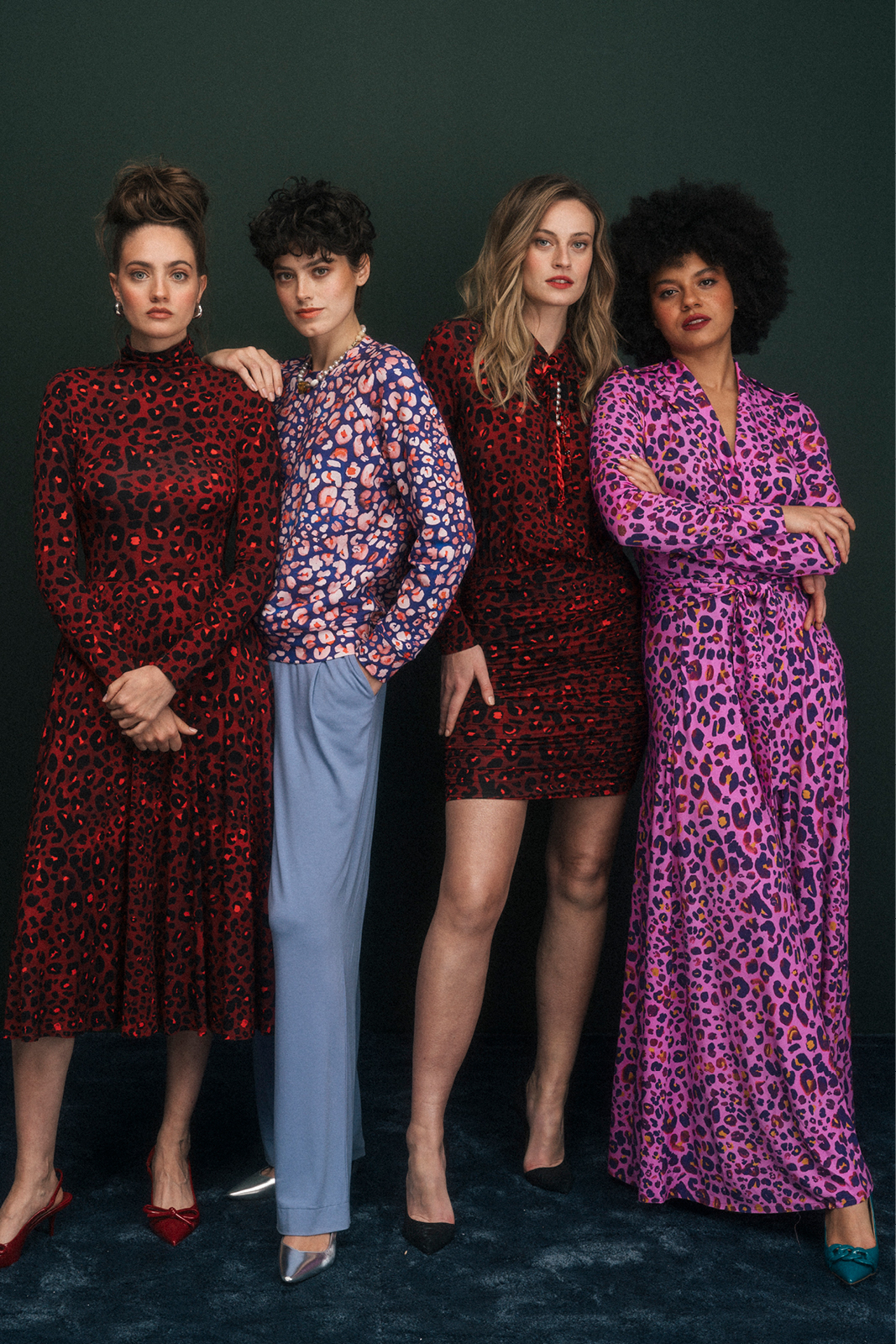 MOŻESZ WSZYSTKO print leo wild red