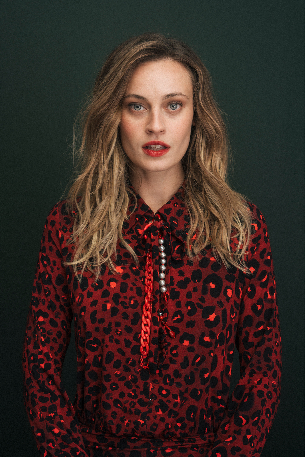 MOŻESZ WSZYSTKO print leo wild red