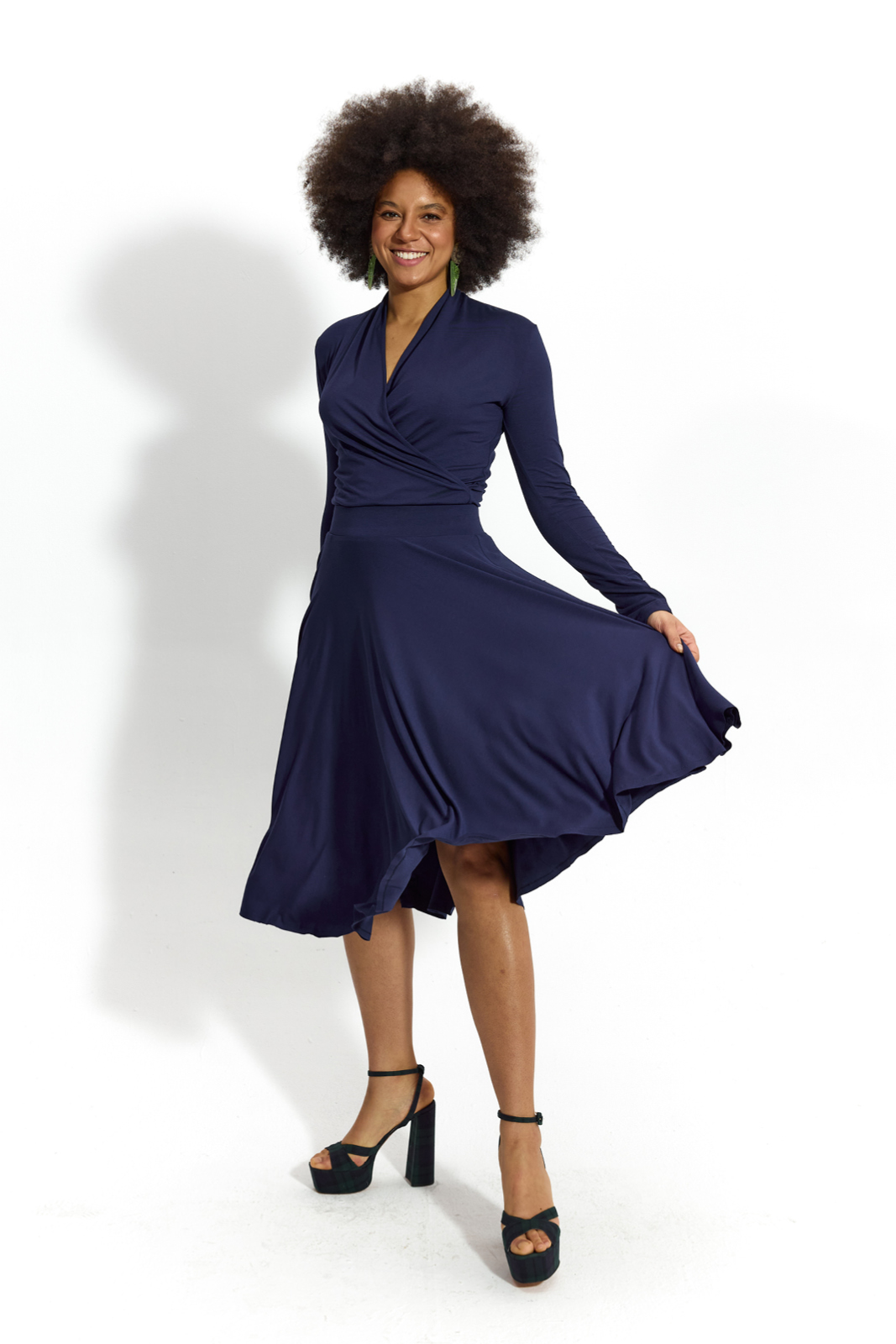 PRIMA BALLERINA nocny granat