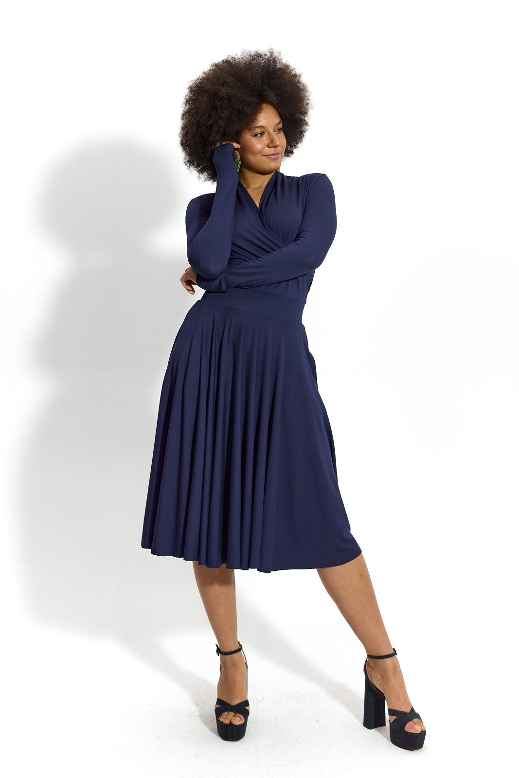 PRIMA BALLERINA nocny granat