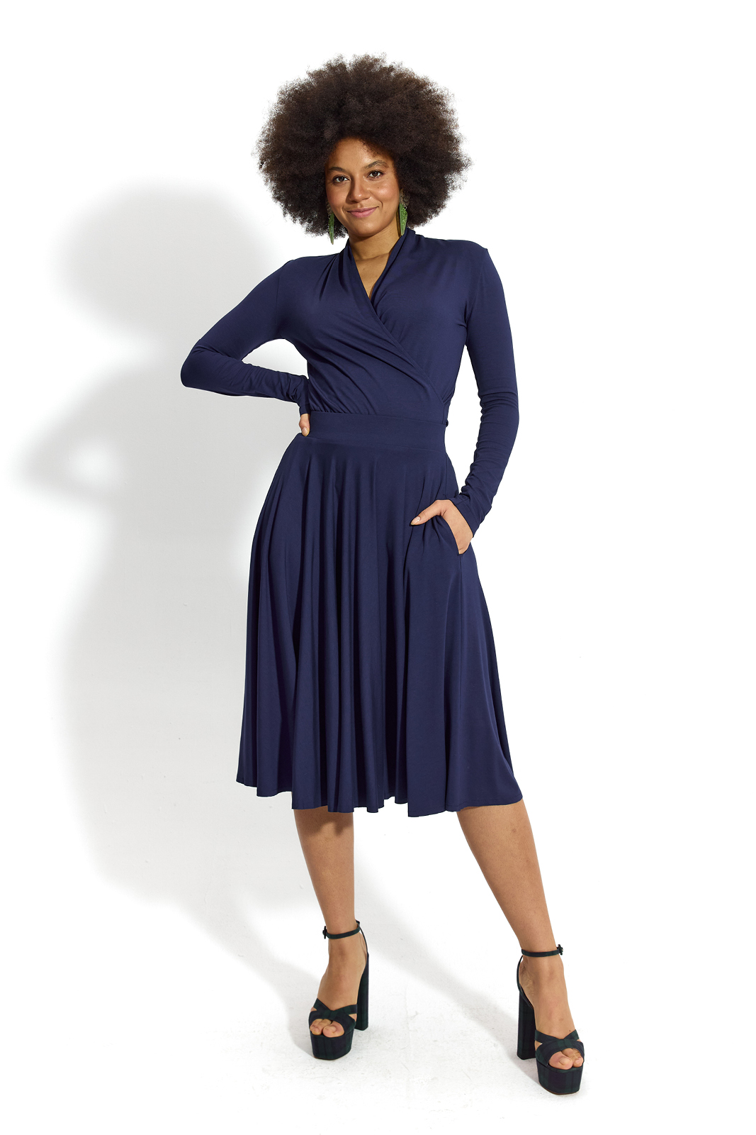 PRIMA BALLERINA nocny granat