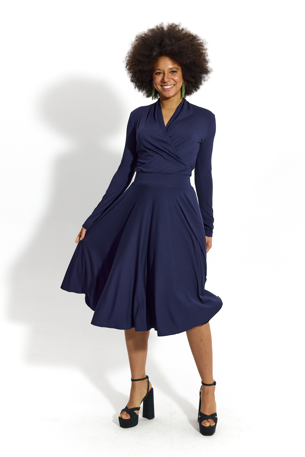 PRIMA BALLERINA nocny granat
