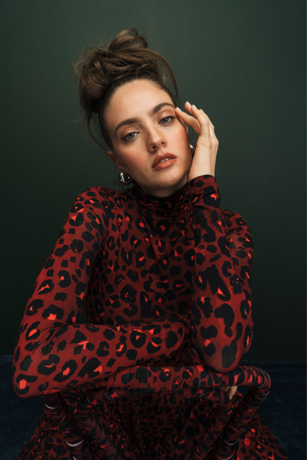 GO(LF) FOR IT leo wild red print