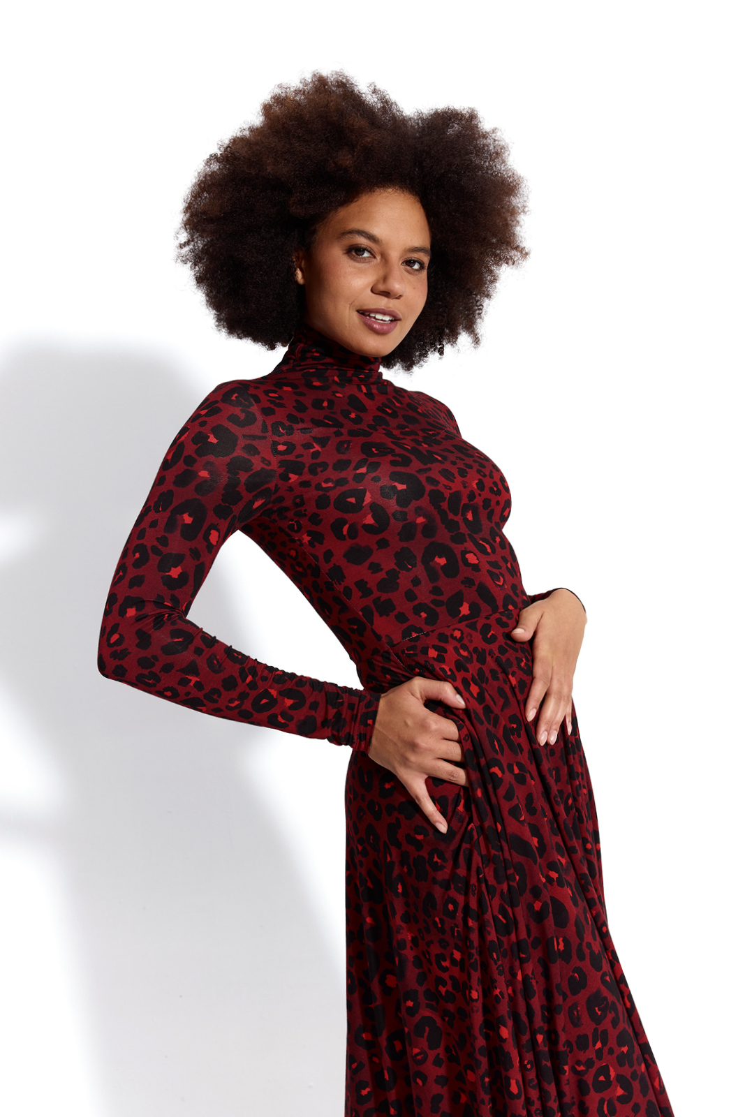 GO(LF) FOR IT leo wild red print