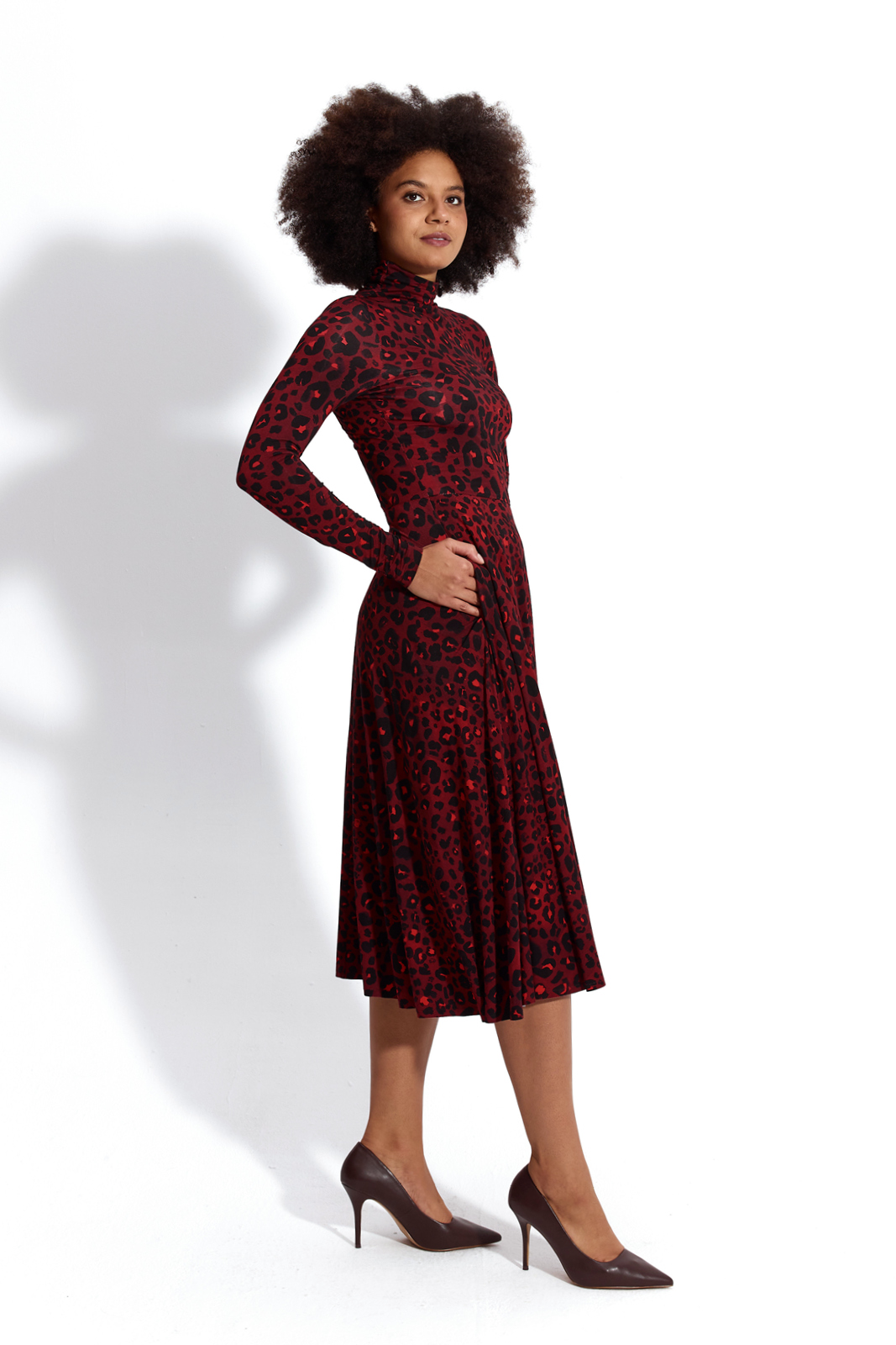 GO(LF) FOR IT leo wild red print