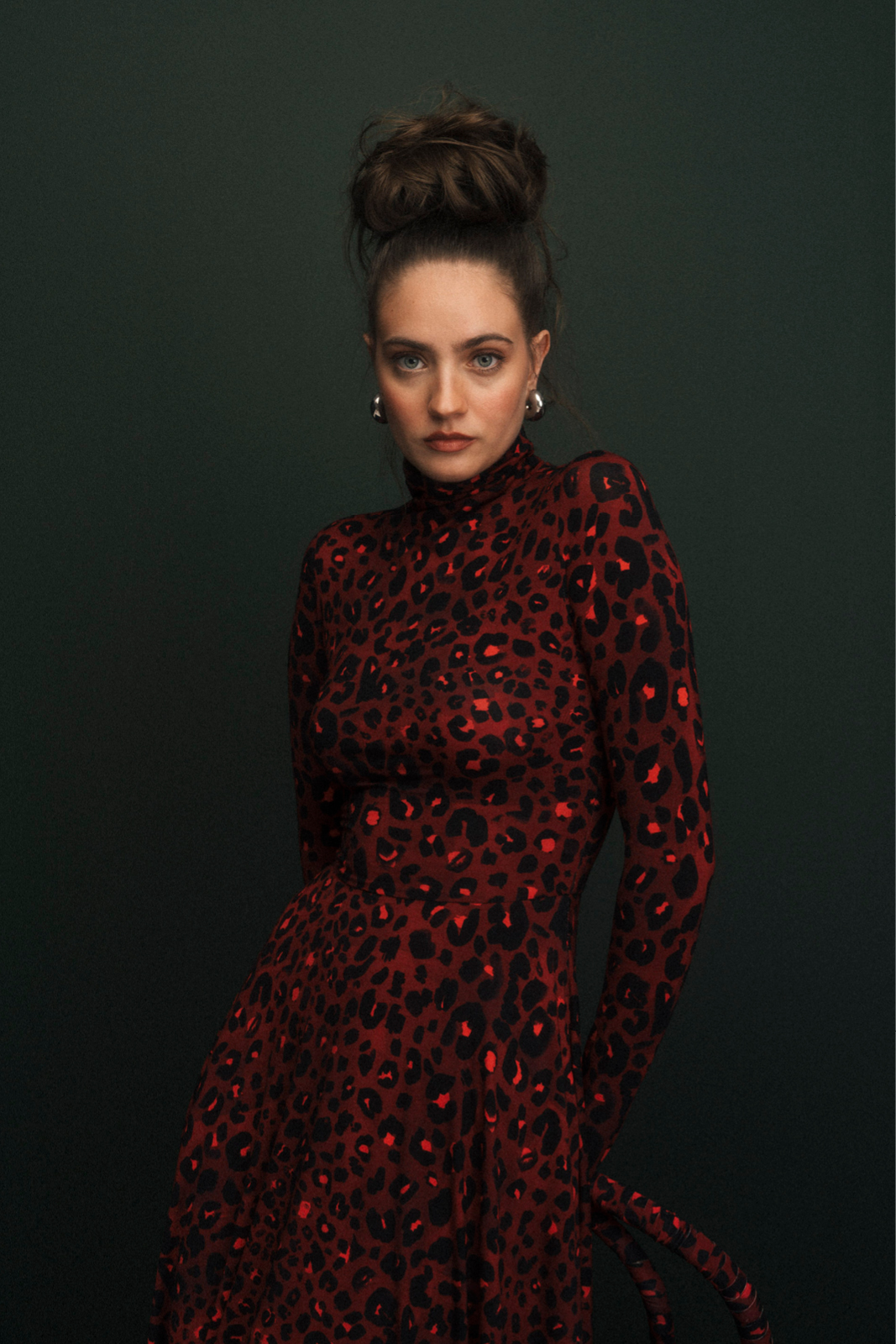 GO(LF) FOR IT leo wild red print