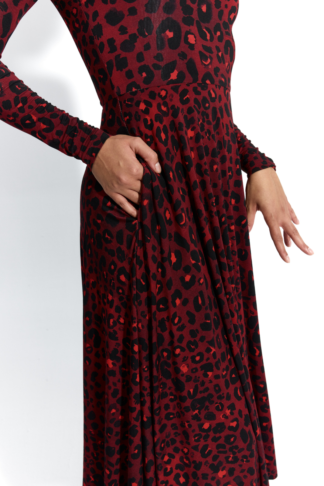 GO(LF) FOR IT leo wild red print