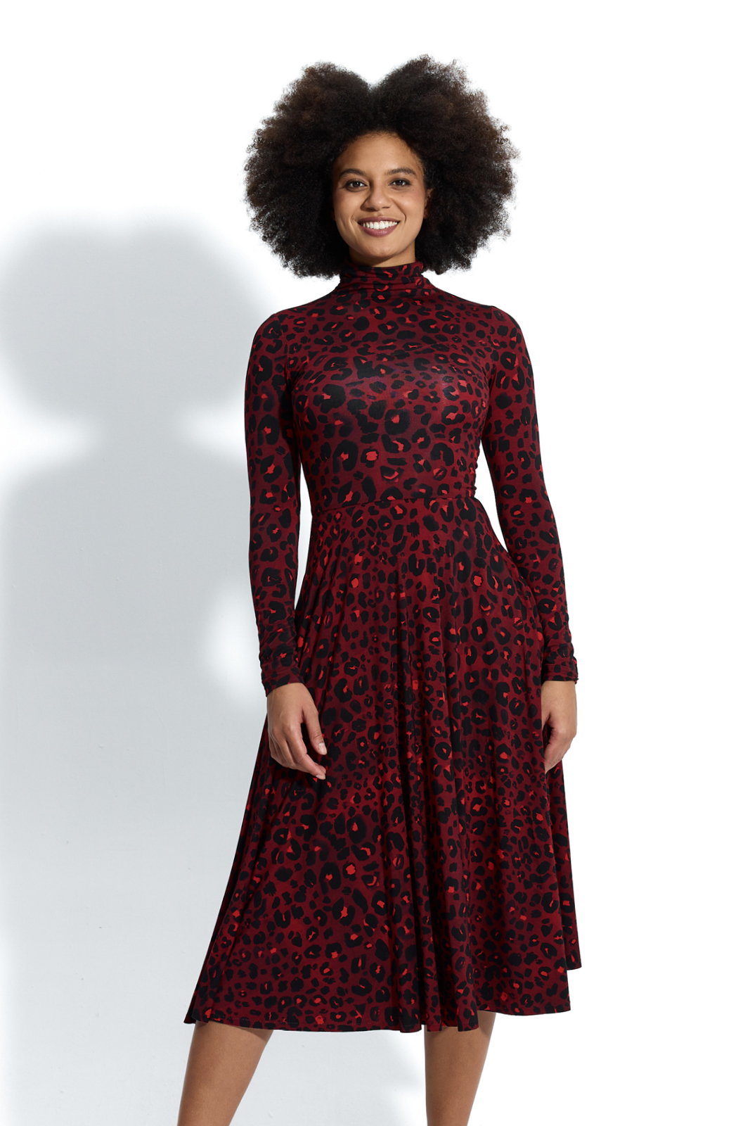 GO(LF) FOR IT leo wild red print