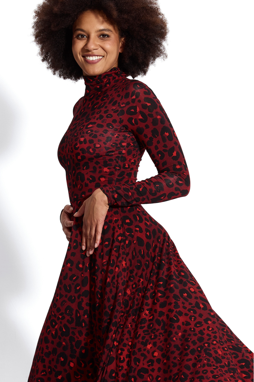 GO(LF) FOR IT leo wild red print