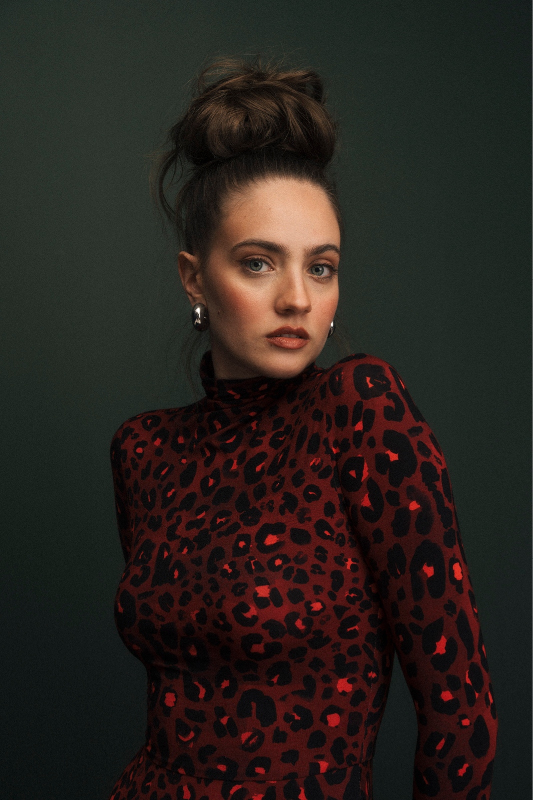 GO(LF) FOR IT leo wild red print