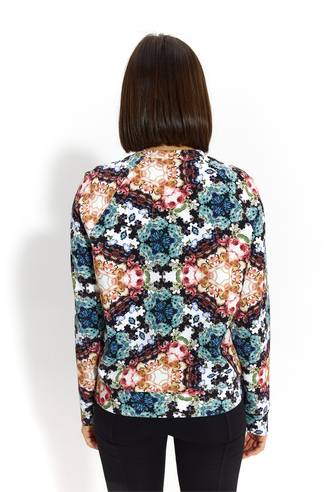 LUCY IN THE SKY kaleidoscope flowers print