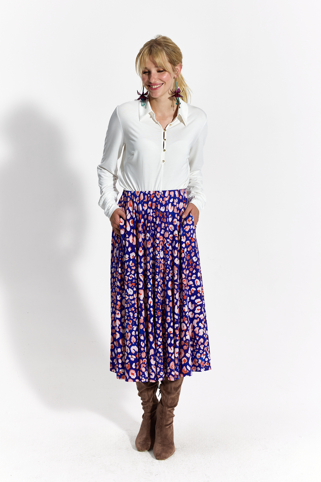 NINA BALLERINA print leo flower power