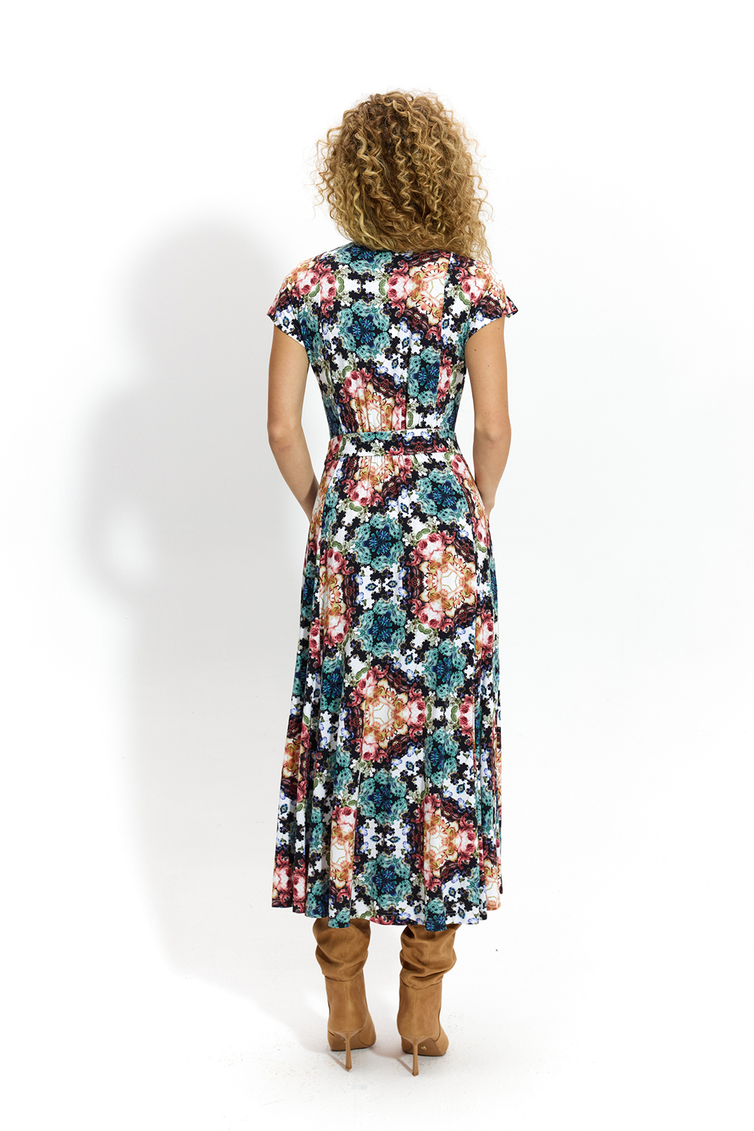 TOSKANIA kaleidoscope flowers print
