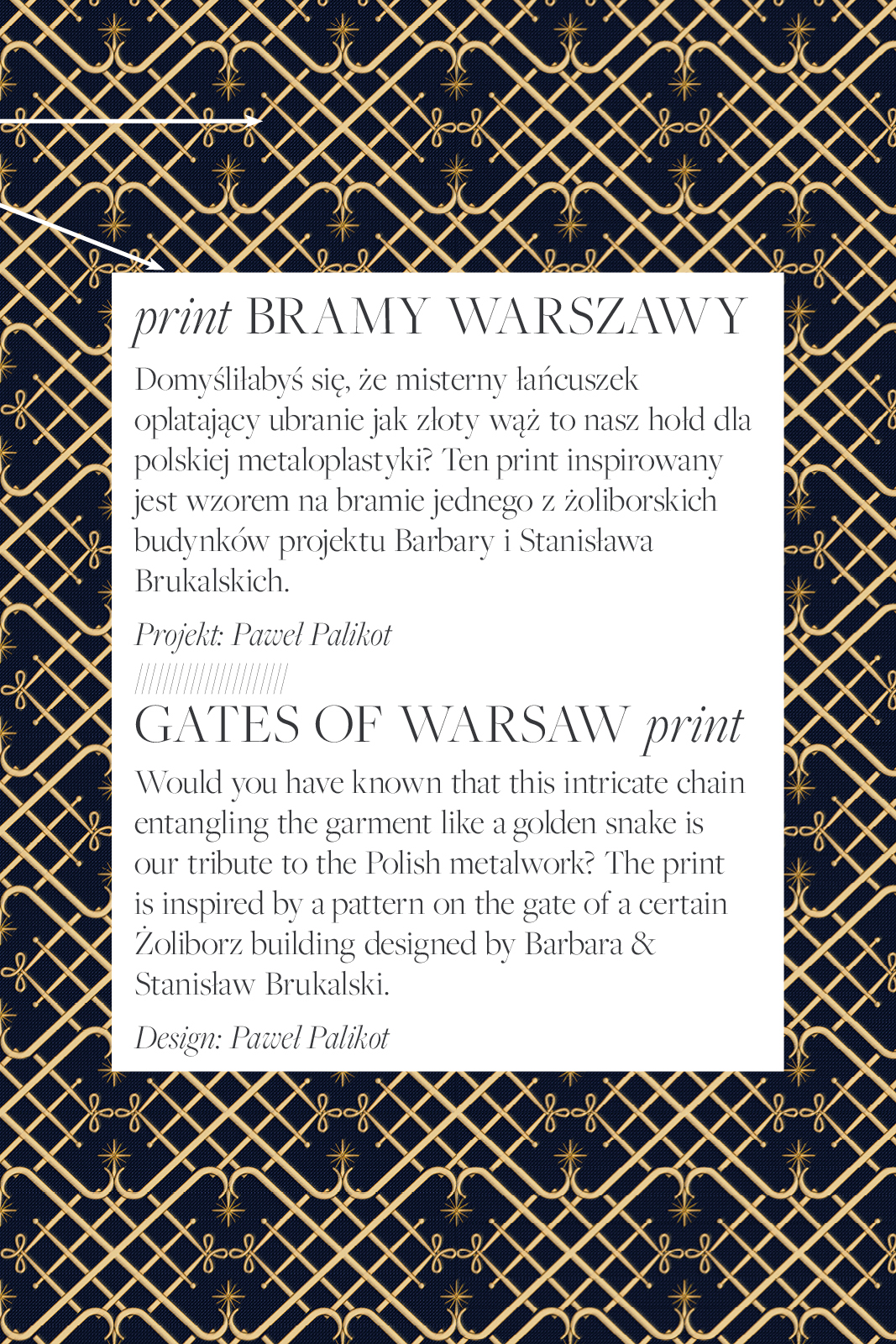 OPERA gates of Warsaw print
